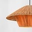 pendant light Raffina - layered raffia