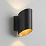 Modern wall lamp Lee in black and gold