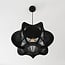 pendant light Wildlum - black cotton rope