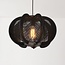 pendant light Wildlum - black cotton rope