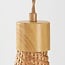 Pendant light with natural bamboo shade 53 cm - Flima