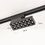 20W LED track spotlight Varo 1-phase in 3000K or 4000K, black