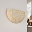 Wall light made of travertine (natural stone) with semi-circular design - Teros