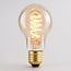 A60 dimmable amber spiral LED filament bulb - 4W