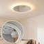 Ceiling light with star pattern and chrome finish, 3-step dimmable Ø40 cm - Noctis