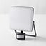 LED floodlight with sensor and adjustable colour temperature