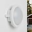 Bulkhead Ciclo - white with integrated LED, 12W