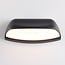 Modern outdoor wall light Jessy anthracite with integrated LED