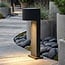 Outdoor floor lamp Simone - 70 cm black