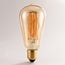 ST64 LED dimmable crossed filament bulb amber, 4.5W