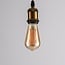 ST64 LED dimmable crossed filament bulb amber, 4.5W