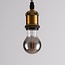 E27 LED filament bulb, dimmable 8.5W smoked glass