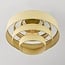 ceiling light Mavro - layered fabric shade in cream beige