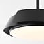 Ceiling fan Ventu with integrated LED and remote control - black