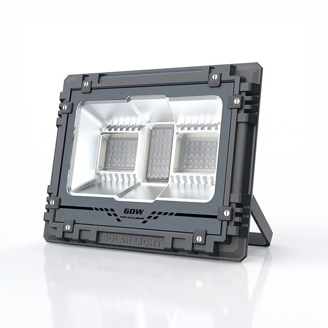 Dimmable smart solar outdoor wall light 60W with RGB - Jop