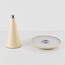 Rechargeable table lamp Ariso with dimmable light and adjustable colour temperature - cream