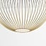 pendant light Nobla Ø40 cm - black with gold metal