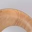 Wall lamp Ruva - light wood with opal white glass
