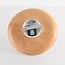 ceiling light Ruvo - light wood with opal white glass globe