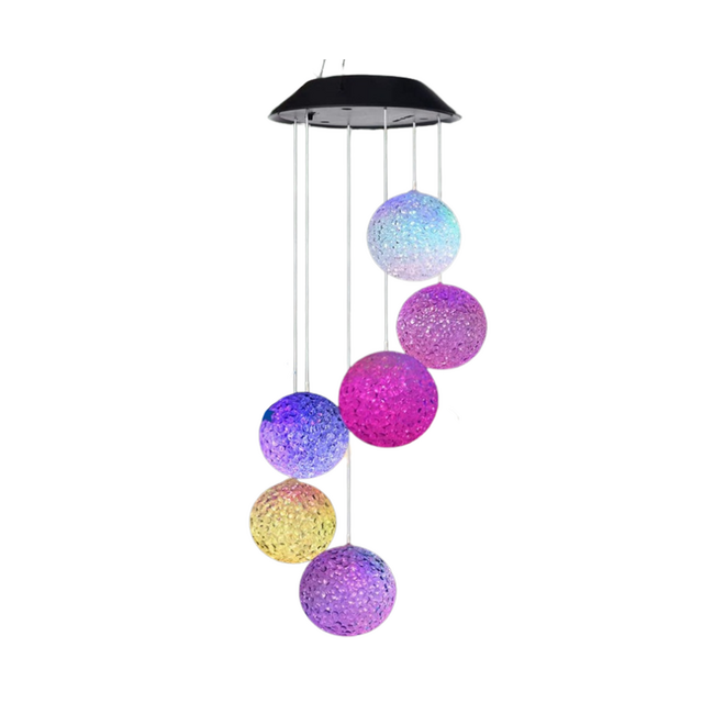 Decorative outdoor solar pendant lamp - Jude