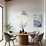 Wabi Sabi pendant light Cemento white stone effect - 60 x 47 cm