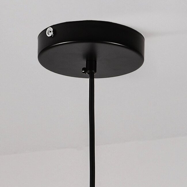 Wabi-Sabi pendant light Cemento grey stone effect - 60 x 47 cm