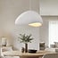 pendant light Cemento - white stone effect