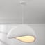pendant light Cemento - white stone effect