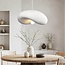 pendant light Kawa large - white stone effect