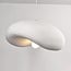 pendant light Kawa large - white stone effect