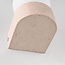 Wall lamp Alessa - travertine (natural stone) with glass globe