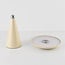 Rechargeable wall lamp Ariso in cream, touch dimmer and adjustable colour
