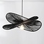 Modern boho-chic pendant lamp Janah - Black
