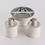 ceiling light Avan - beige with 3 adjustable linen shades