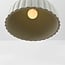 Wabi Sabi pendant light Kawasu - stone effect in sage green