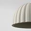 Wabi Sabi pendant light Kawasu - stone effect in sage green