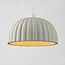 Wabi Sabi pendant light Kawasu - stone effect in sage green