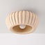 Wabi-Sabi ceiling light Kagei sand beige with stone effect