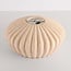 Wabi-Sabi ceiling light Kagei sand beige with stone effect