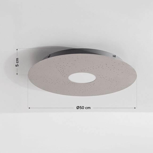Ceiling light Lyra 3-step dimmable LED - grey