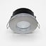 Recessed spotlight Rex - silver, splashproof