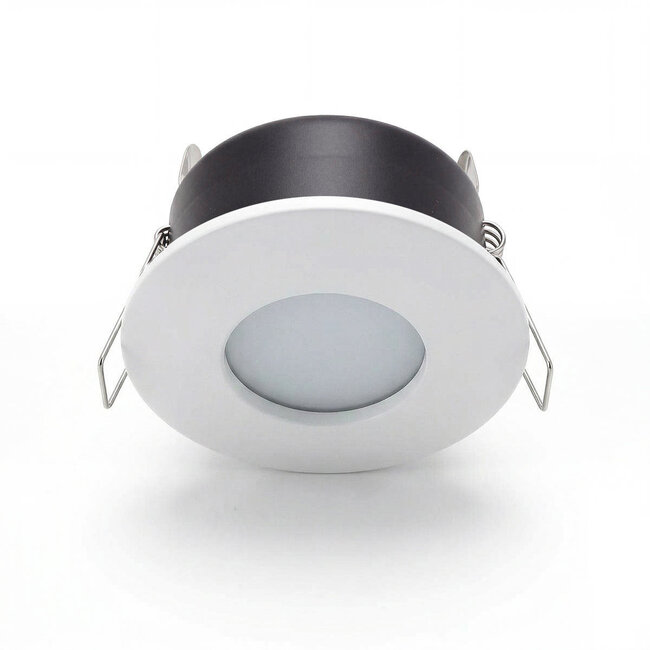 Recessed spotlight Rex in white for the bathroom