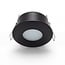 Recessed spotlight Rex in black