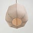Pendant light Syvra 3-light fabric - taupe