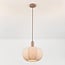 Pendant light Tayra fabric - taupe