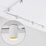 1-phase track system of 3 m with Zylox spotlights in white