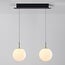 pendant light Svea - gold with opal glass and 3-step dimmable LED