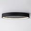 ceiling light Cercul 3-step dimmable - black and grey stone effect