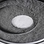 Modern ceiling lamp Cercul in black with grey stone effect