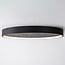 ceiling light Cercul large 3-step dimmable - black and grey stone effect